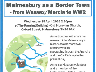 Athelstan Museum- Teatime Talk - Malmesbury as a Border Town